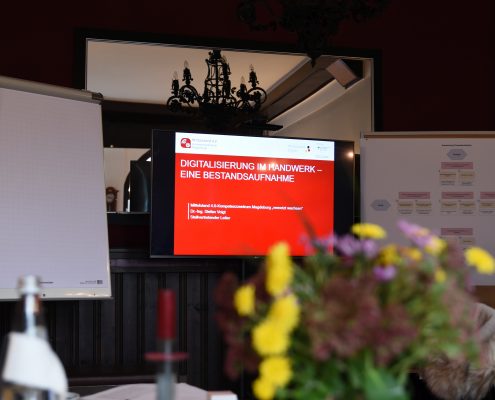 Ergebnispräsentation bei der Konvoi-Begleitung