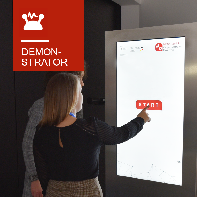 Demonstrator Feedback-Stele