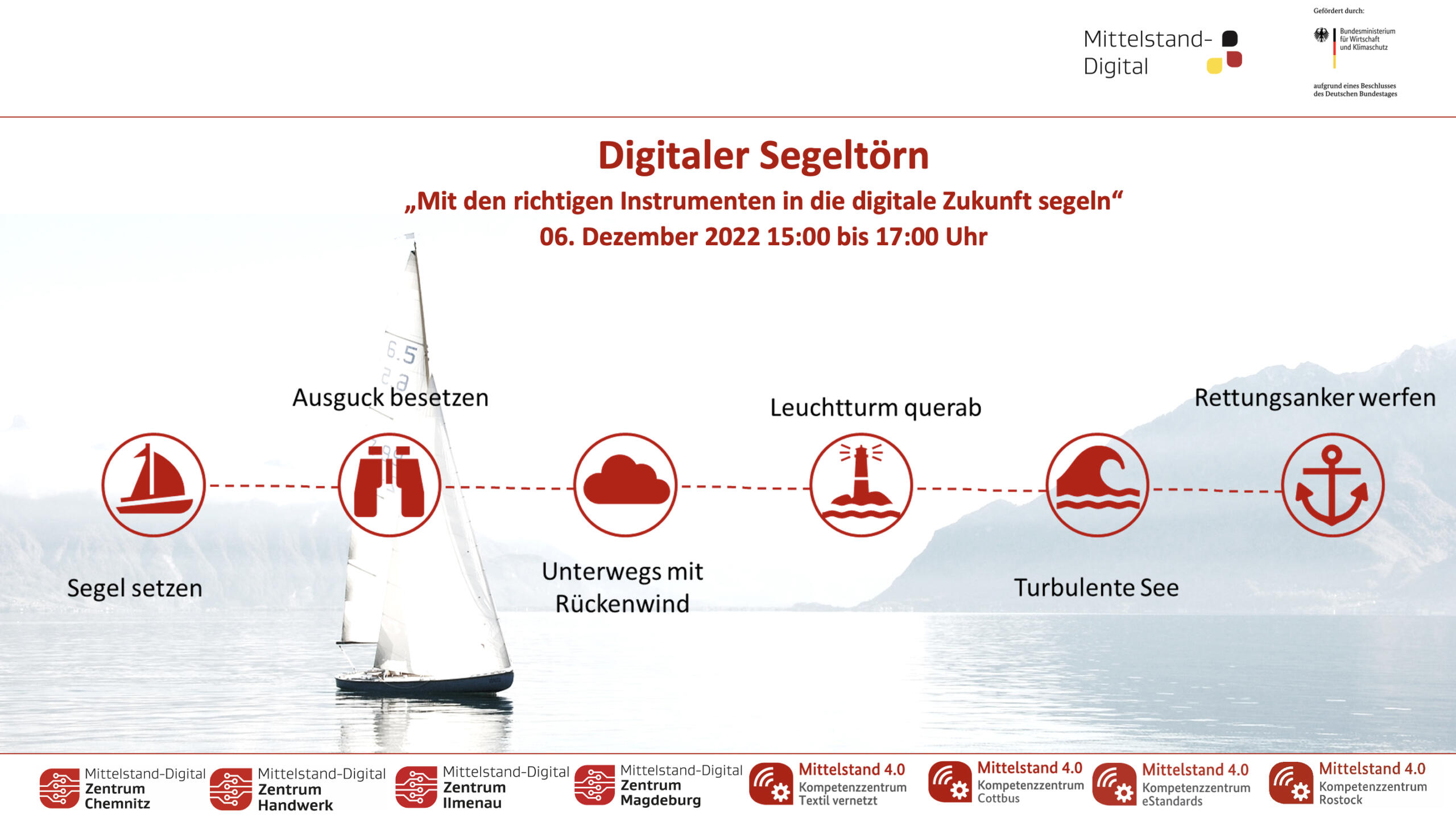 Digitaler Segeltörn