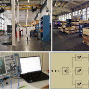 Härtetest von Funksystemen im Labor mittels "Industriehalle in der Box"