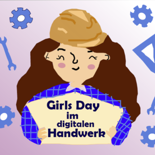 Etwas mit den Händen schaffen. Das macht das Handwerk aus. Aber auch mithilfe von Software können auch am Computer Produkte und Lösungen geschaffen werden die die Arbeit im Handwerk effizienter und ressourcenschonender gestalten. Beim Girls Day das digitale Handwerk der Zukunft entdecken.