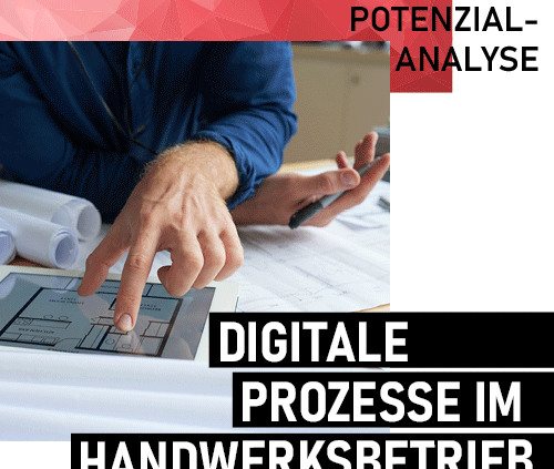 Die Potanzialanalyse im Handwerksbetrieb. Digitale Möglichkeiten entdecken und den Handwerksbetrieb mit Hilfe der Prozesslandkarte und dem Digitalisierungsfahrplan Digitalisieren