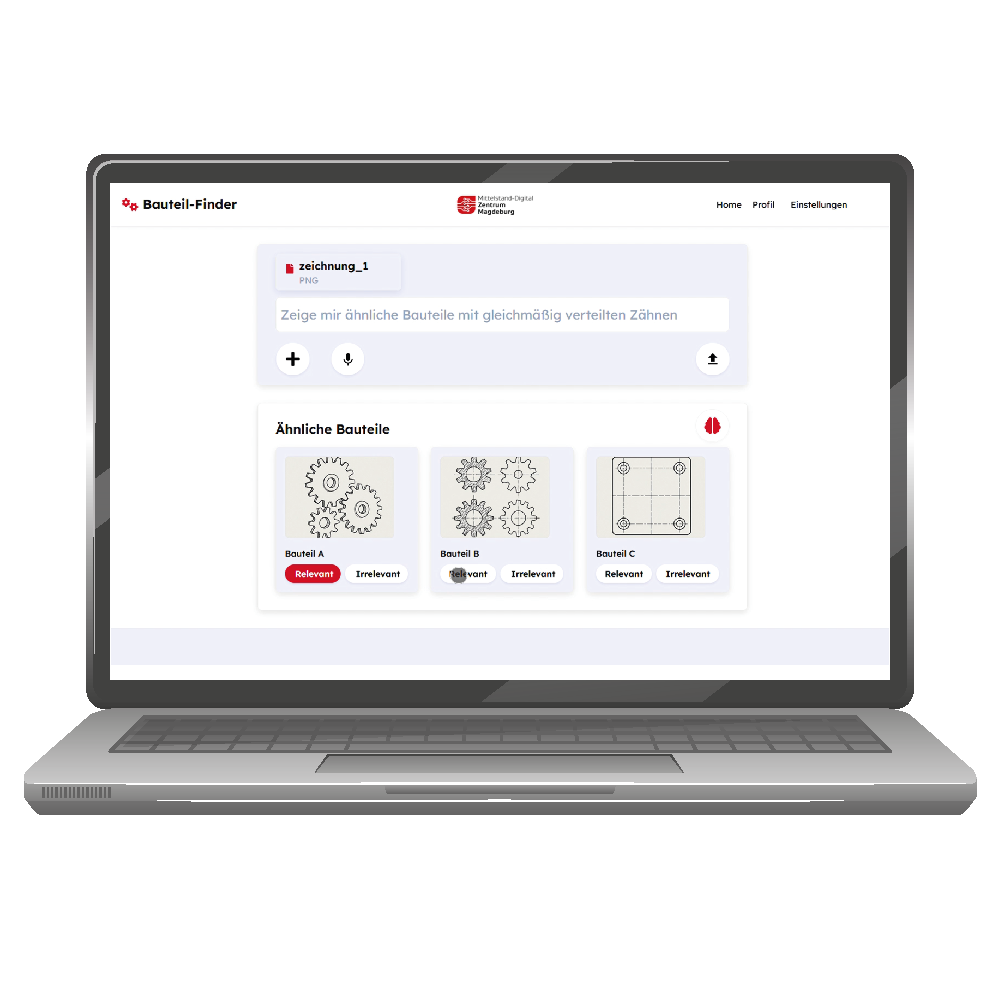 Bauteilfinder